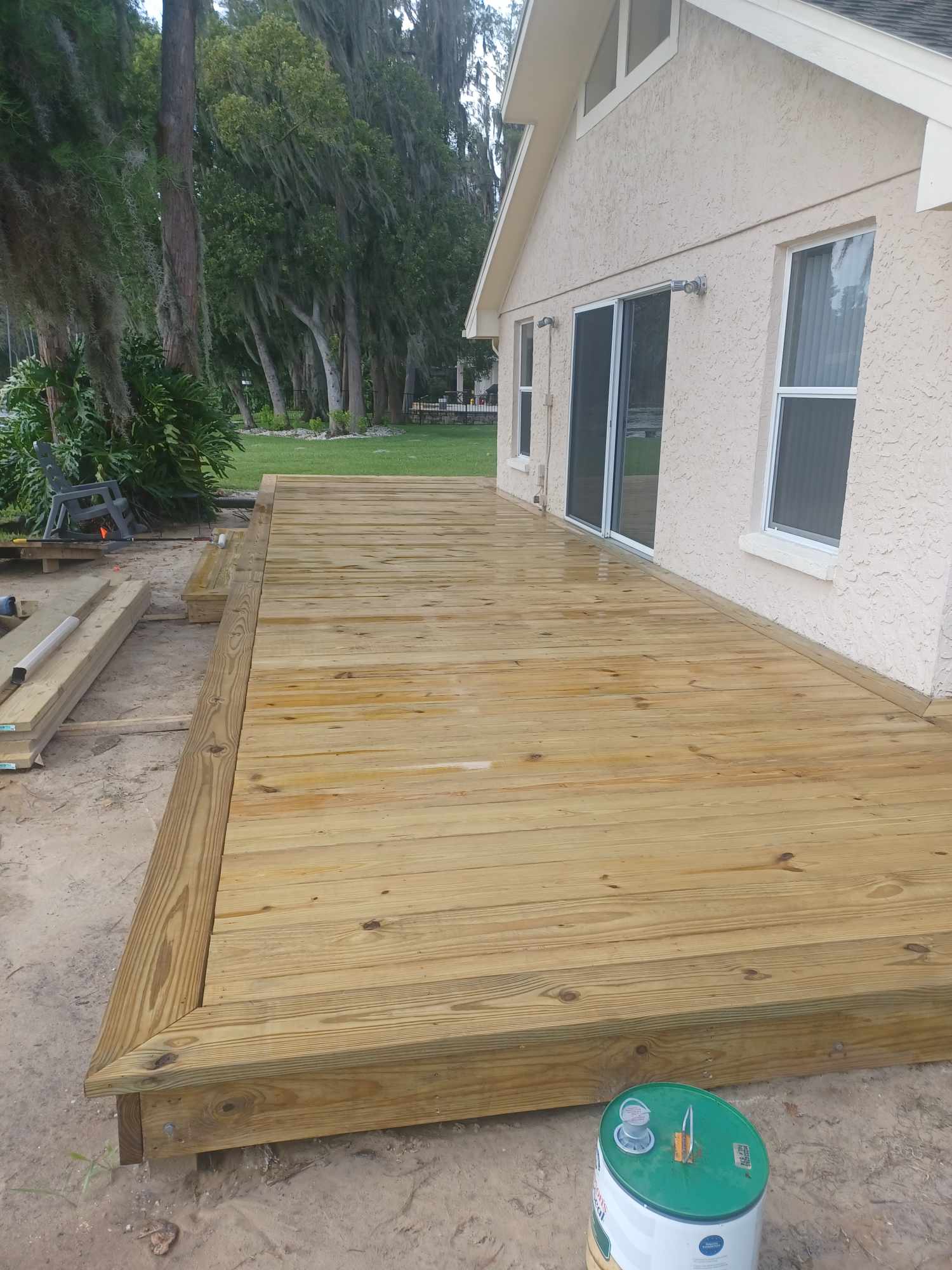 Residential Backyard Deck